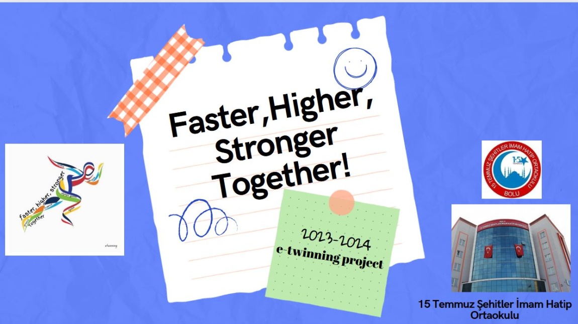 Faster, Higher, Stronger, Together” isimli eTwinning projesini yaygınlaştırma için sunum hazırlandı.